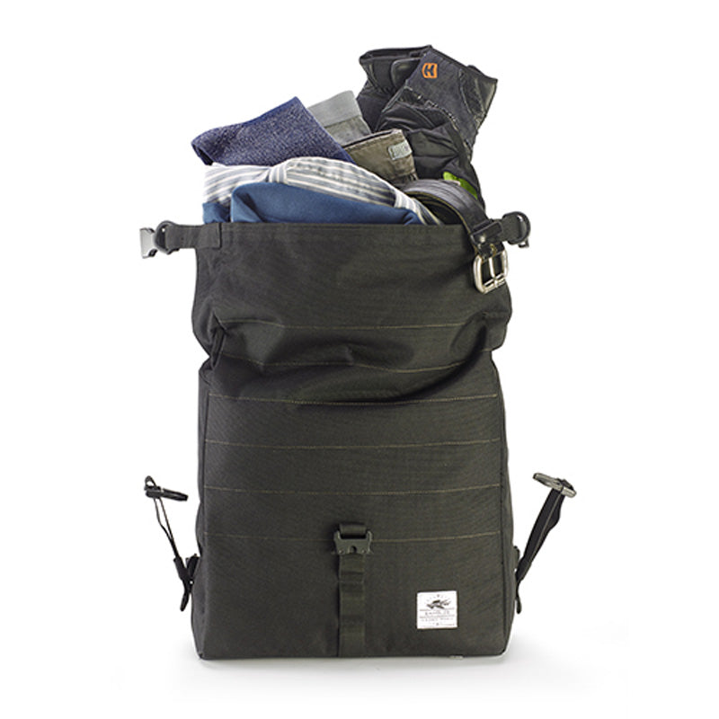 KAPPA RB107R RAMBLER 13L DARK GREEN ECO SADDLEBAG RB107R