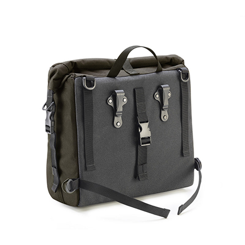 KAPPA RB107R RAMBLER 13L DARK GREEN ECO SADDLEBAG RB107R