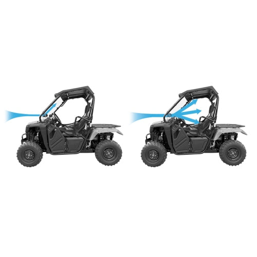 SEIZMIK WINDSHIELD VERSA-VENT HARD POLY HON 50-25033KIT