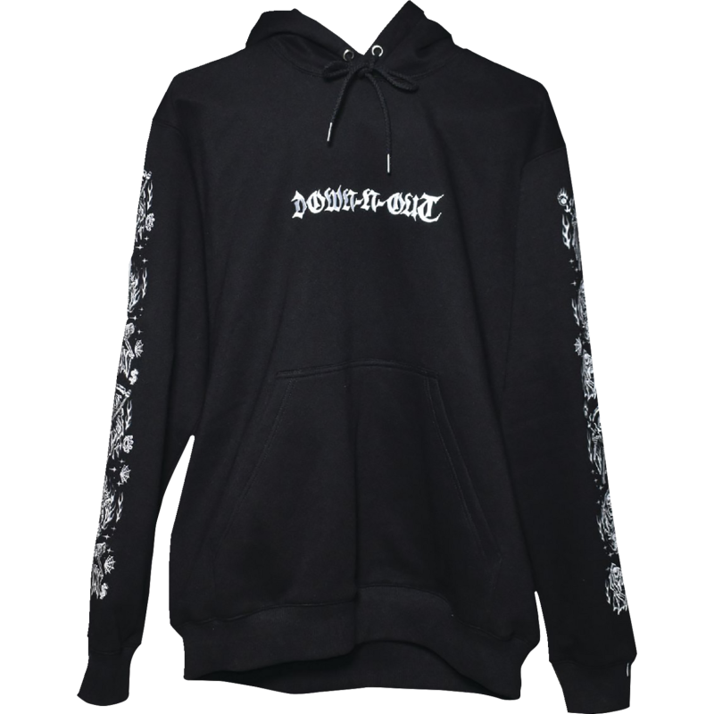 LETHAL THREAT HOODY PULOVR CHTDTH BK SM HD10054S