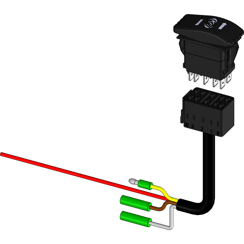 KFI BACKLIT DASH SWITCH ONLY ACT-BLDRS