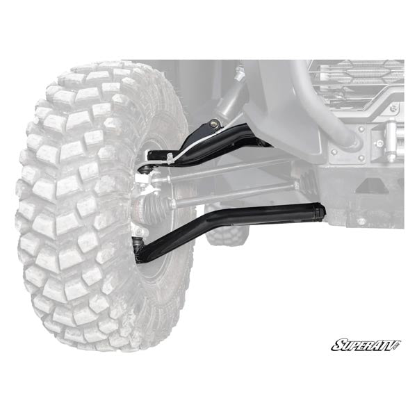 SUPERATV ATLAS PRO 1.5" FORWARD OFFSET A-ARMS W/ KELLER PERF. BALL JOINTS CAN-AM AA-CA-COM-OHC-BK-02