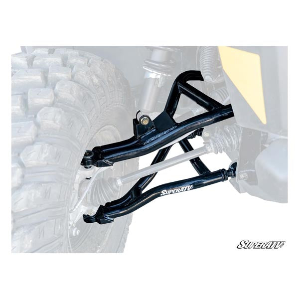 SUPERATV HIGH CLEARANCE 2" FORWARD OFFSET A-ARMS W/ SUPER DUTY JOINTS CAN-AM AACADEF2HC001BSD02