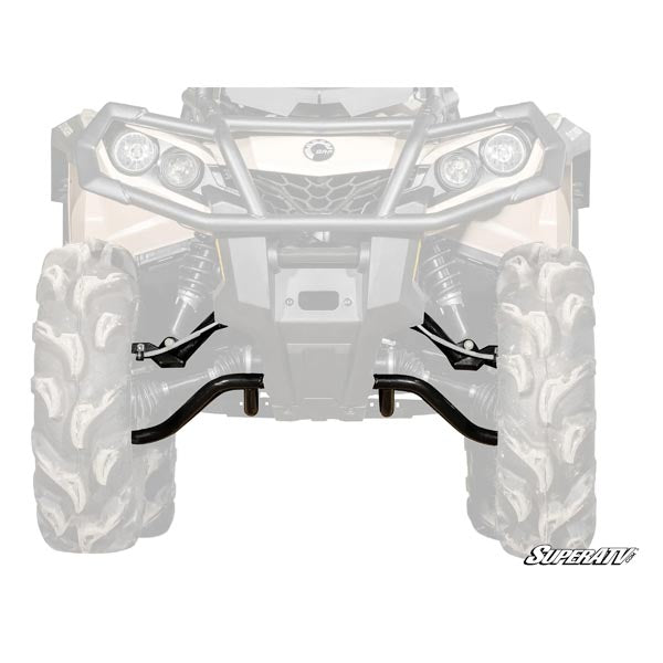 SUPERATV HIGH-CLEARANCE 2" FORWARD OFFSET A-ARMS W/ HEAVY DUTY BALL JOINTS CAN-AM AA-CA-GEN2-OHC-BH-02