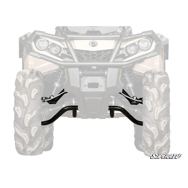 SUPERATV HIGH-CLEARANCE 2" FORWARD OFFSET A-ARMS W/ STD. DUTY BALL JOINTS CAN-AM AA-CA-GEN2-OHC-BS-02