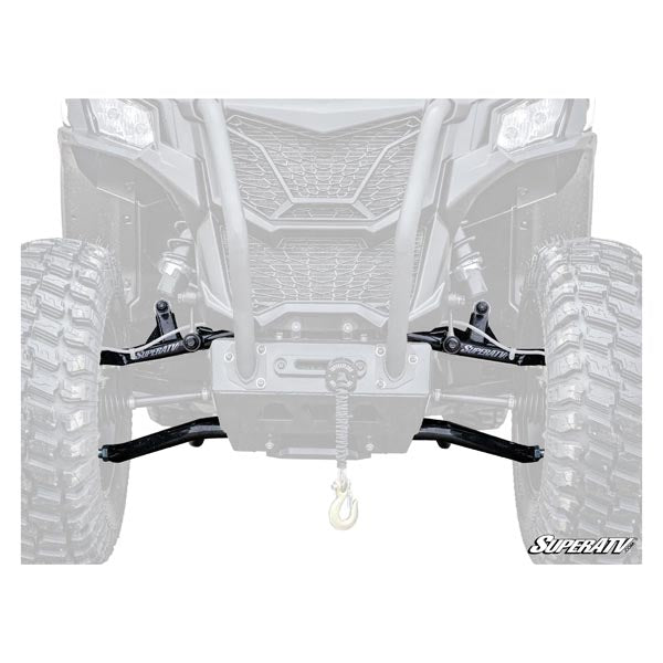 SUPERATV HIGH-CLEARANCE 1.5" FORWARD OFFSET A-ARMS W/ STD. DUTY BALL JOINTS CAN-AM AA-CA-T-1.5-HC-BS-02