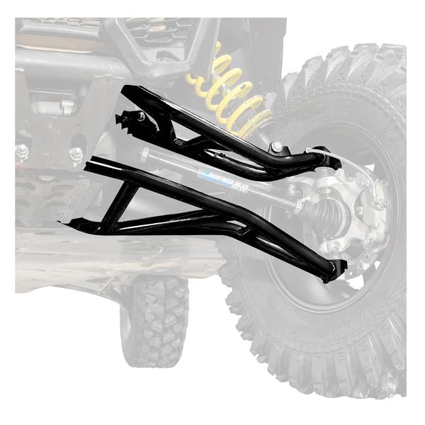 SUPERATV HIGH-CLEARANCE 2" FORWARD OFFSET A-ARMS W/ STD. DUTY BALL JOINTS CAN-AM AA-CA-X364OHC-BS-02