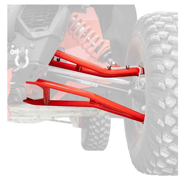 SUPERATV HIGH-CLEARANCE 2" FORWARD OFFSET A-ARMS W/ STD. DUTY BALL JOINTS CAN-AM AA-CA-X372OHC-14