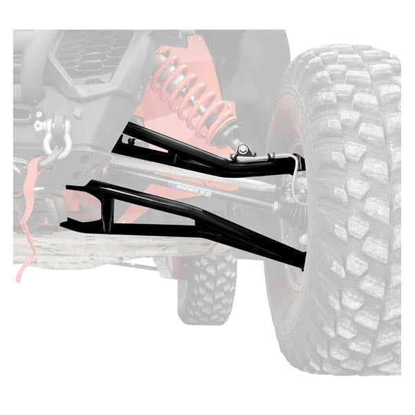 SUPERATV HIGH-CLEARANCE 2" FORWARD OFFSET A-ARMS W/ STD. DUTY BALL JOINTS CAN-AM AA-CA-X372OHC-BSD-02