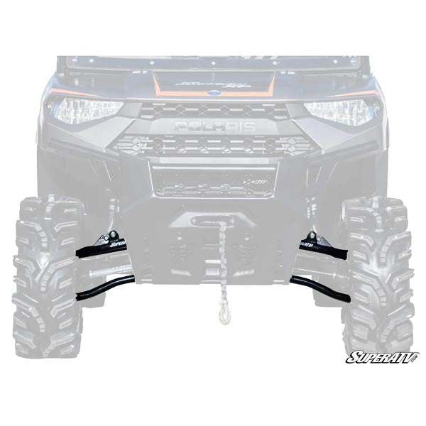 SUPERATV HIGH-CLEARANCE FORWARD OFFSET A-ARMS W/ HEAVY-DUTY BALL JOINTS POLARIS AA-P-RAN1K-1.5HCBH02
