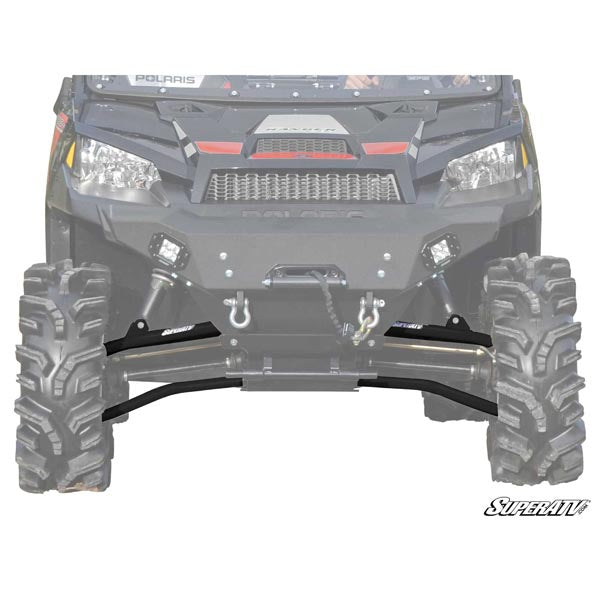 SUPERATV HIGH CLEARANCE FORWARD OFFSET A-ARMS W/ KELLER PERF. BALL JOINTS POLARIS AAPRAN9001.5HCBK02