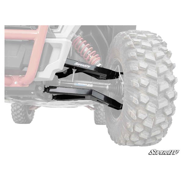 SUPERATV 2" FORWARD OFFSET BOXED A-ARMS POLARIS - BLACK AA-P-RZR900S-WC-02
