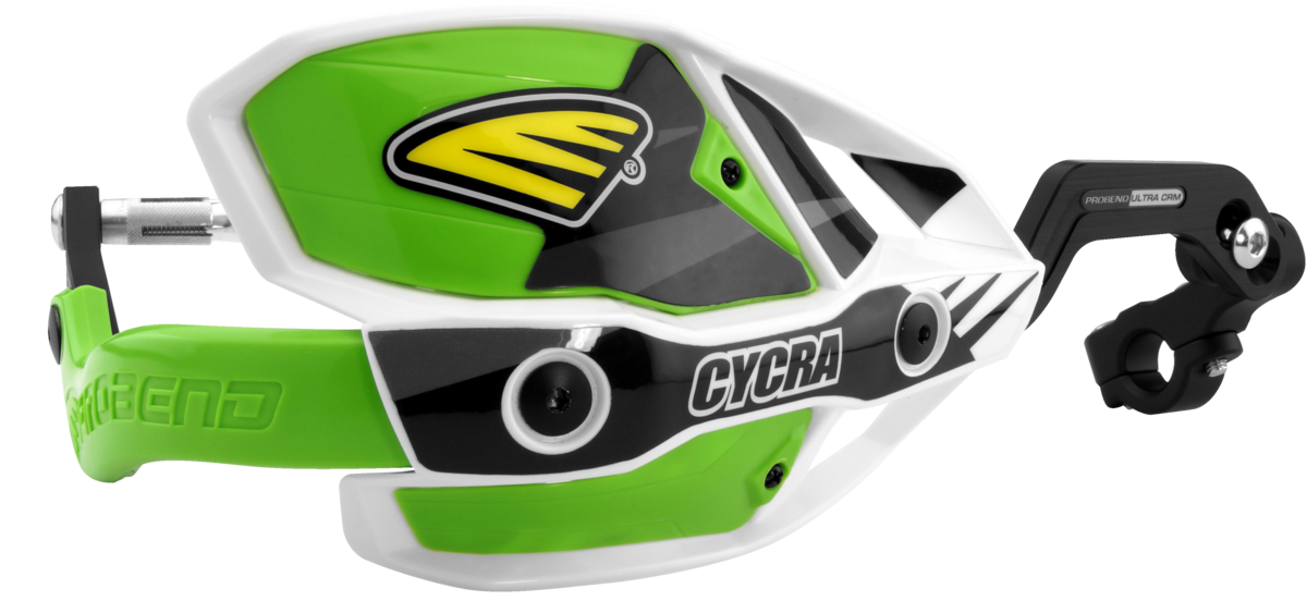 CYCRA H/GUARD ULTRA W/CRM CLAMP 7/8 GREEN 1CYC-7407-72X