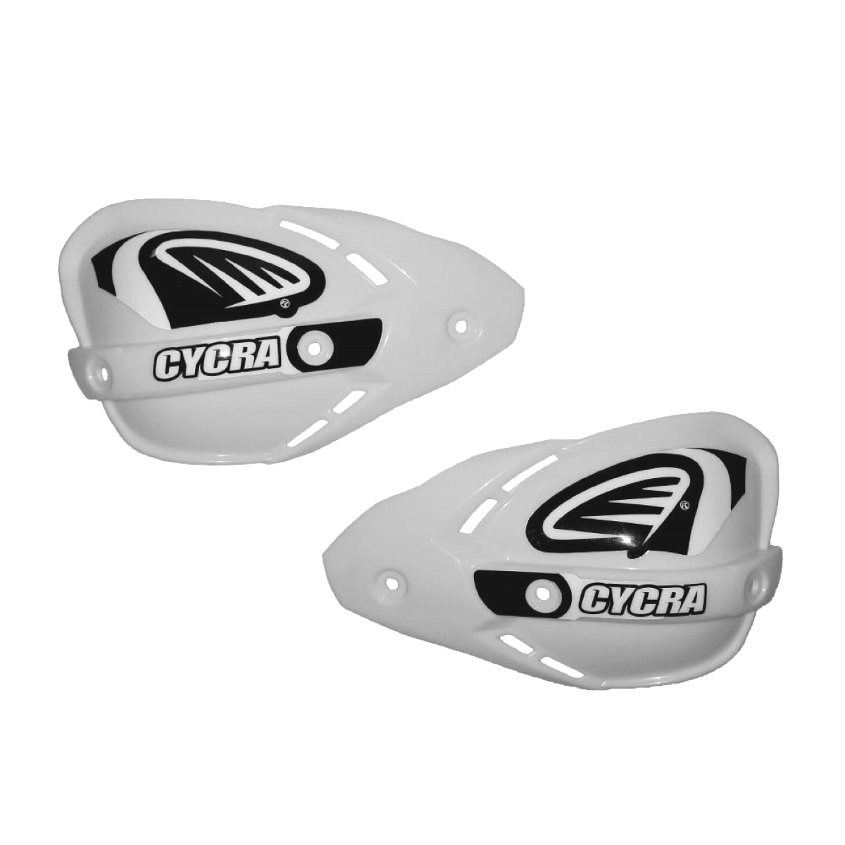 CYCRA H/SHIELDS ENDURO VENT WHITE 1CYC-1028-42