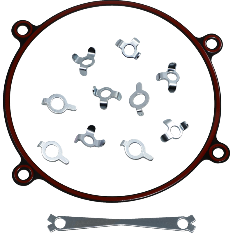 JAMES GASKET EVO/TC CRANKCASE SAVER &LOCK TABS KIT JGI-11125-XM