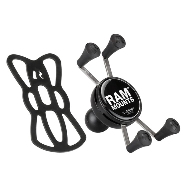RAM MOUNTS PHONE HOLDER ADJUST W/BALL 1" X-GRIP RAM-HOL-UN7BU