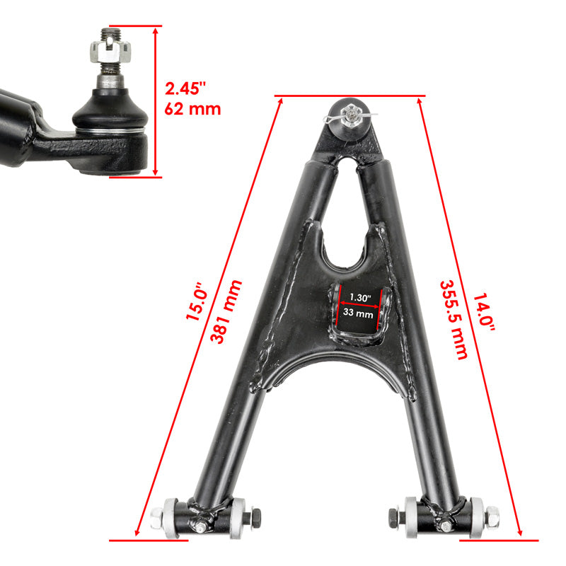 ITL A-ARM LOWER LEFT YFZ350 BANSHEE 89-03 2GU-23570-00-35