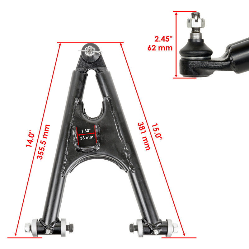 ITL A-ARM LOWER RIGHT YFZ350 BANSHEE 89-03 2GU-23580-00-35
