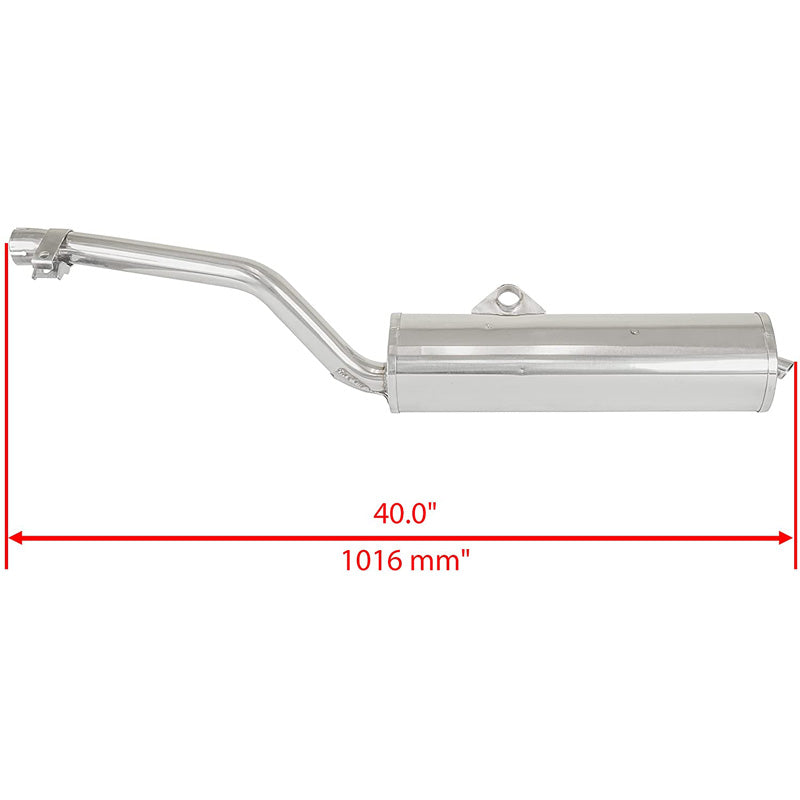 ITL EXHAUST MUFFLER GRIZZLY 660 18108130