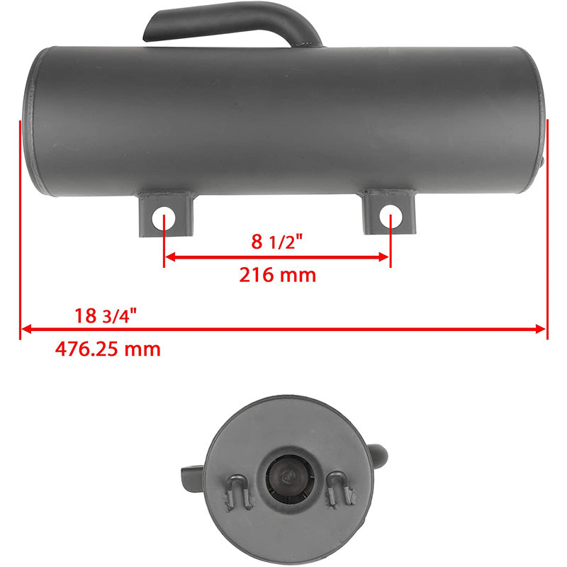 ITL EXHAUST MUFFLER RANGER 500-700 18108133