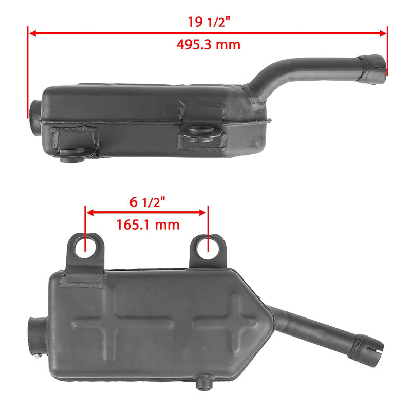 ITL EXHAUST MUFFLER BAYOU 300 18108134