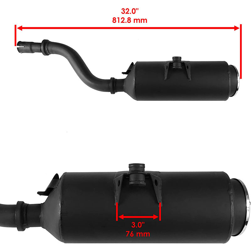 ITL EXHAUST MUFFLER TRX500 FOREMAN 18108136