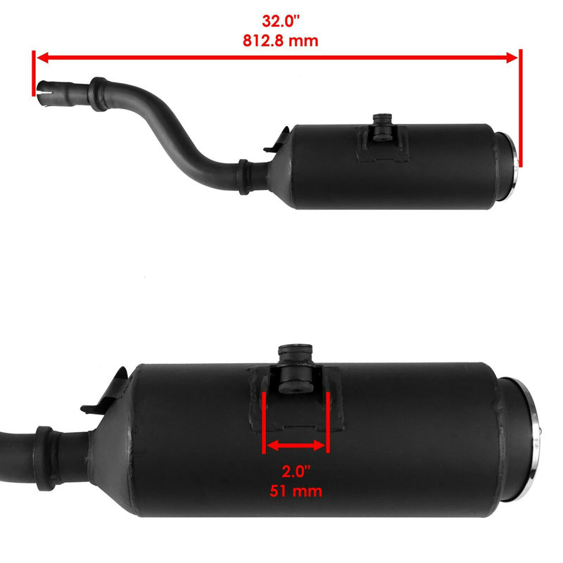 ITL EXHAUST MUFFLER TRX500 RUBICON 18108137