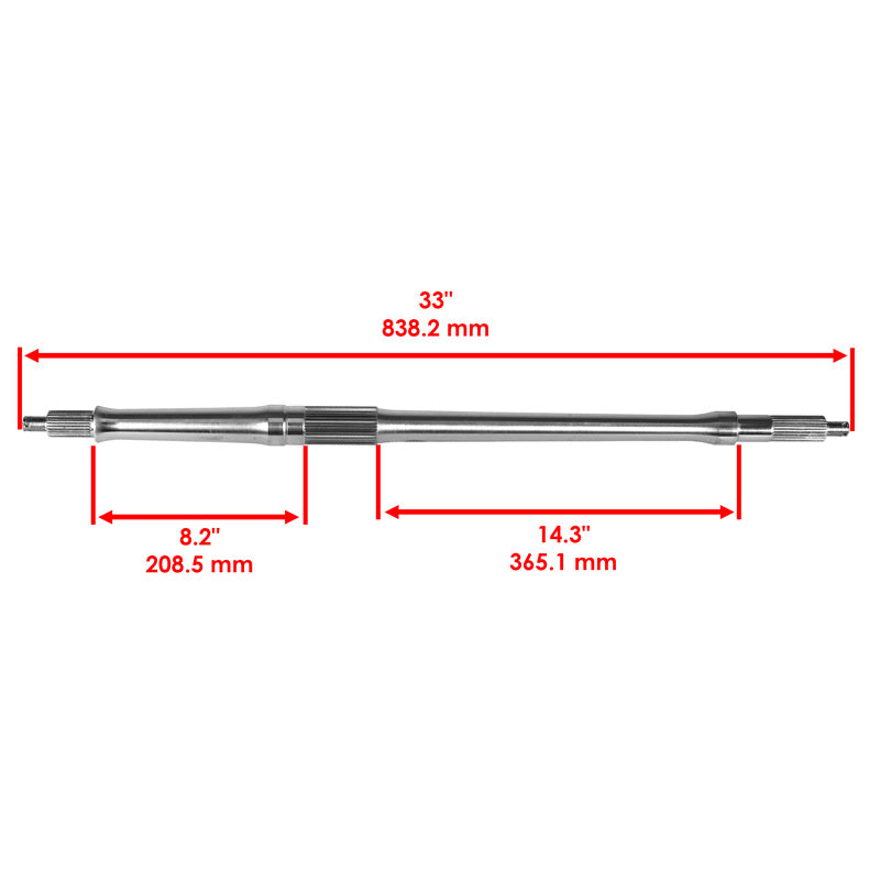 ITL REAR AXLE YAMAHA 18126149