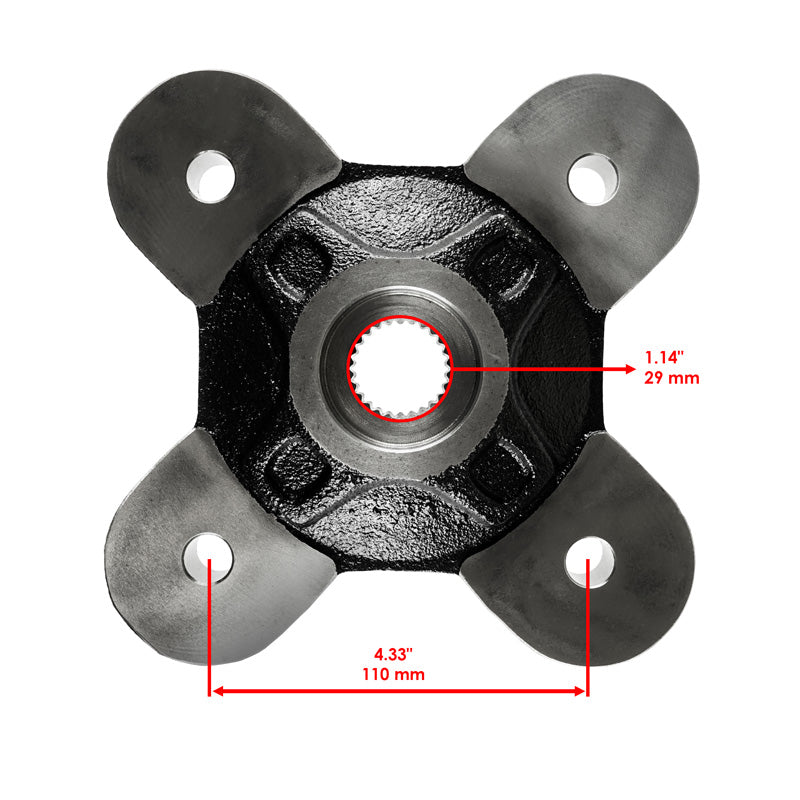 ITL WHEEL HUB POLARIS 18128125