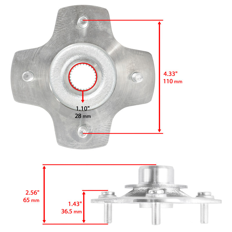 ITL WHEEL HUB HONDA 18128127
