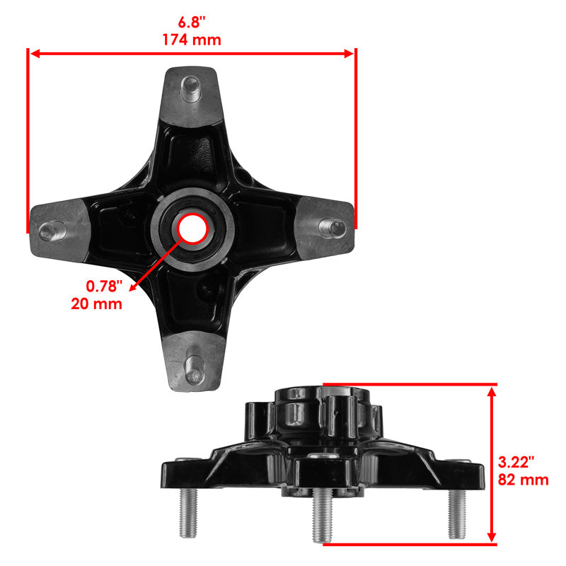 ITL WHEEL HUB HONDA 18128130