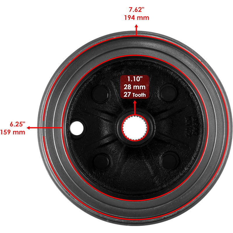 ITL WHEEL HUB YAMAHA 18128131