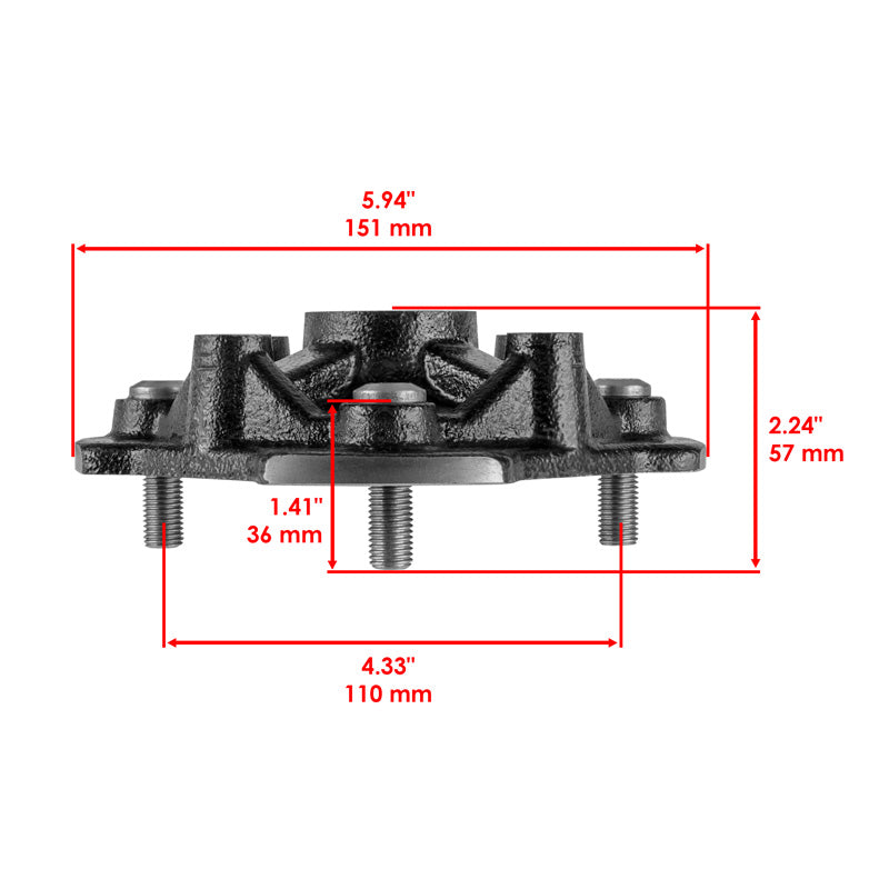 ITL WHEEL HUB HONDA 18128132