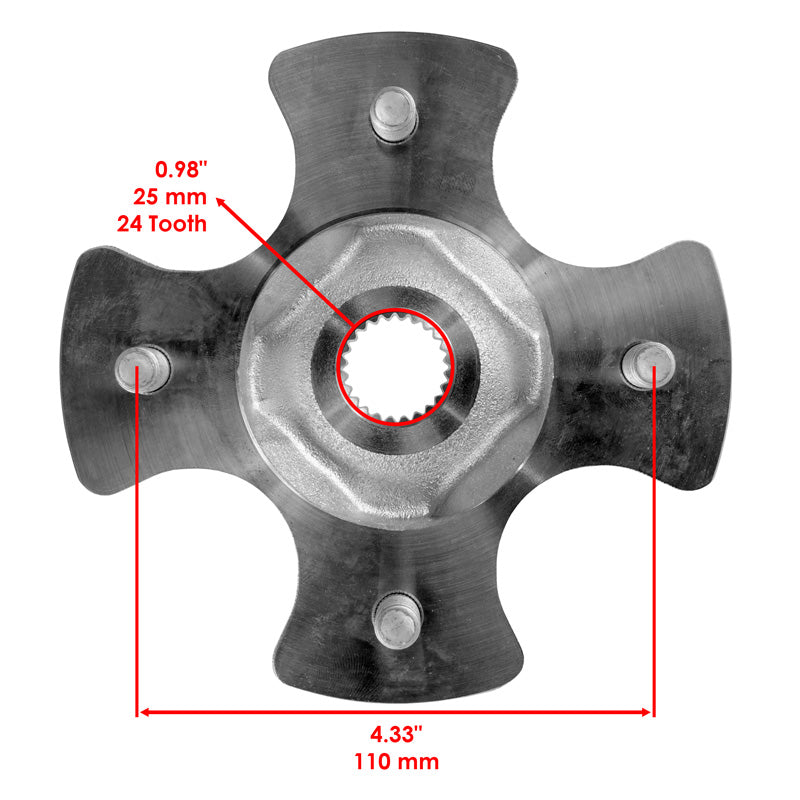 ITL WHEEL HUB HONDA 18128133