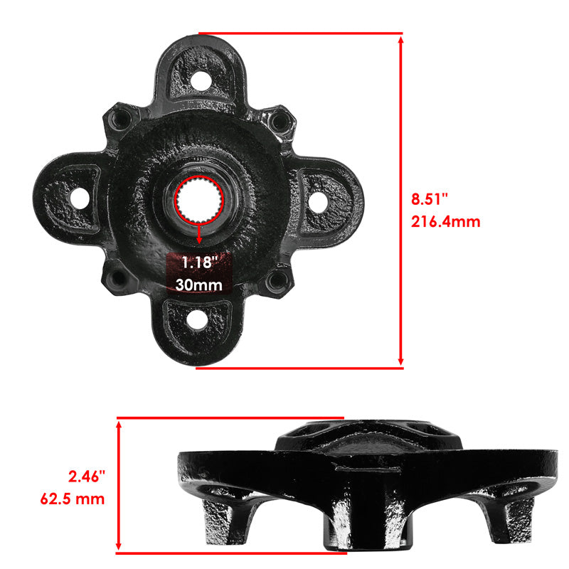 ITL WHEEL HUB POLARIS 18128140
