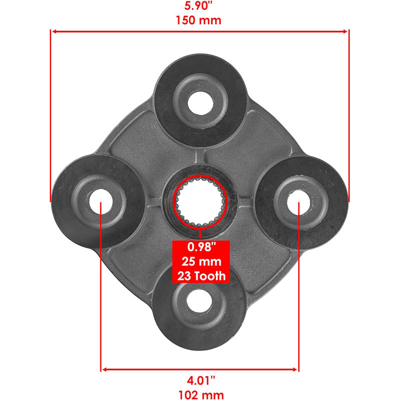 ITL WHEEL HUB POLARIS 18128141