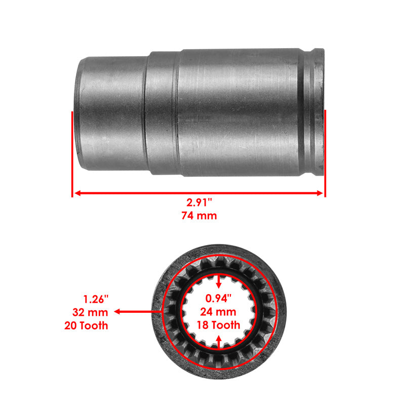 ITL BUSHING SHAFT KIT OUTLANDER 703500678 18142103