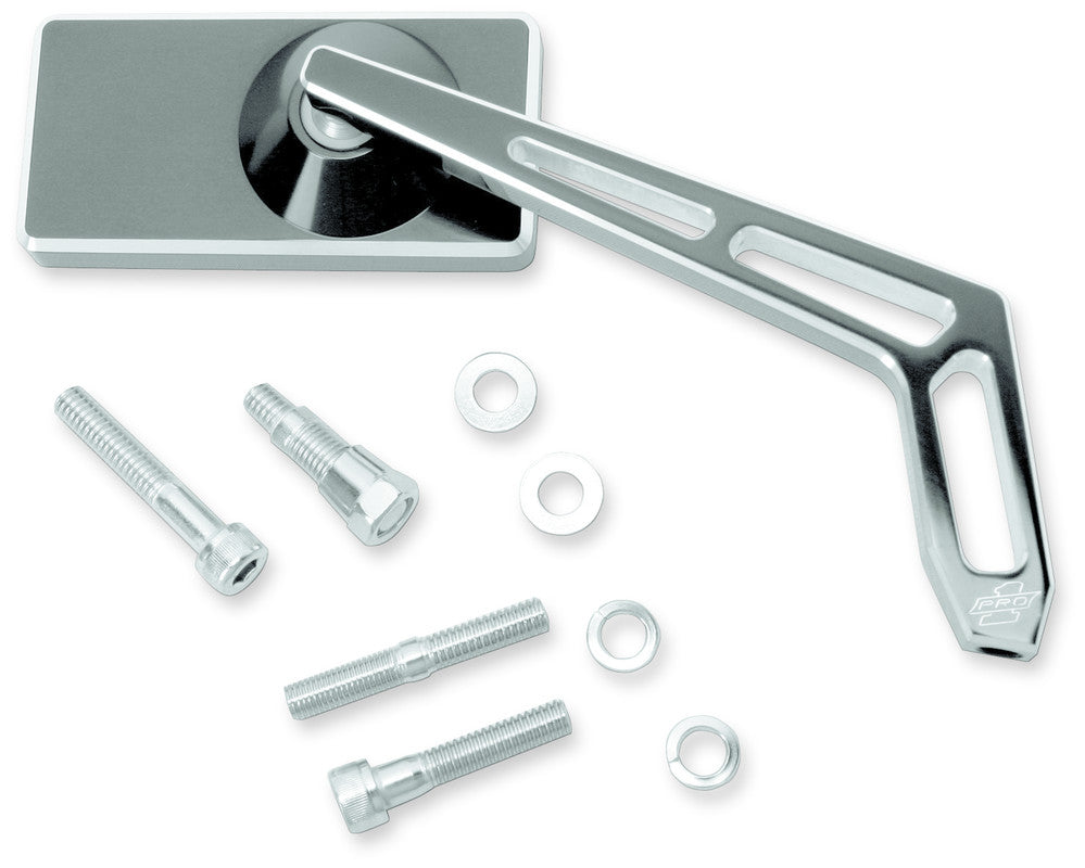 PRO-ONE PERF.MFG. MIRROR WW CUTOUT STEM RECT SMTH BLKANO R 102470B