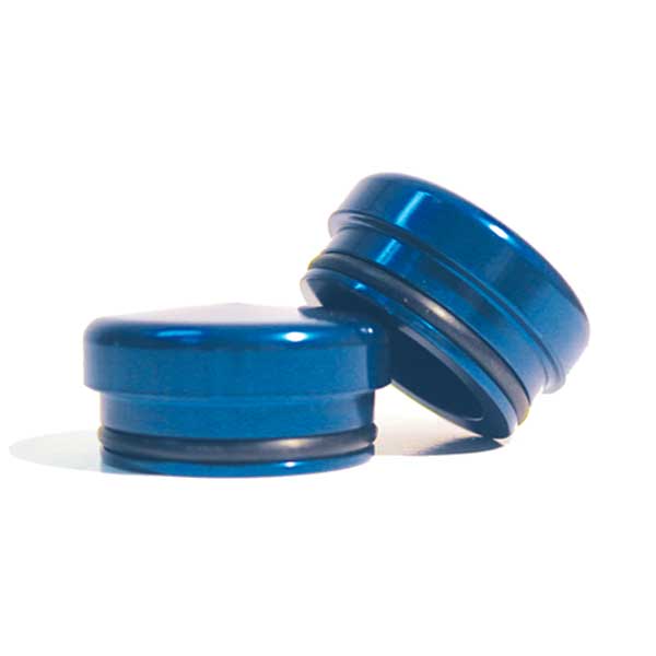 SPX TRAILING ARM CAP BLUE YAMAHA SM-08036-1