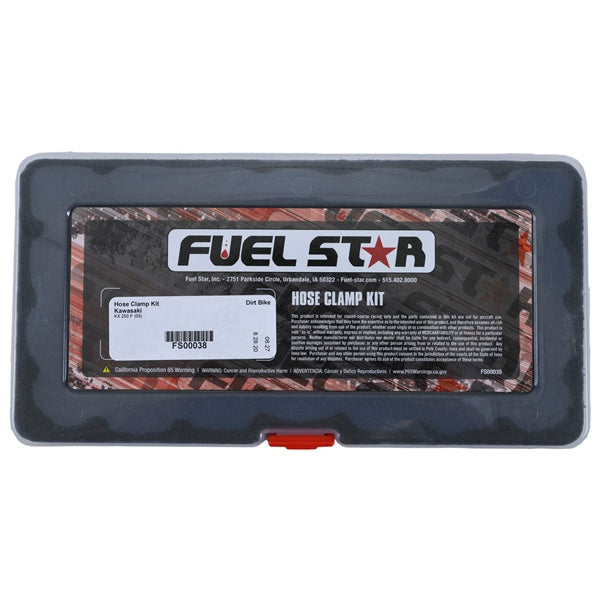 ALL BALLS FUEL HOSE CLAMP KIT FUELSTAR FS00038