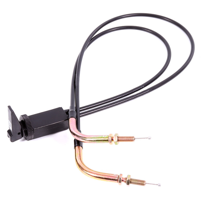 ITL CHOKE CABLE FOR MIKUNI DUAL CARBURETORS WITH ELBOW 18411031