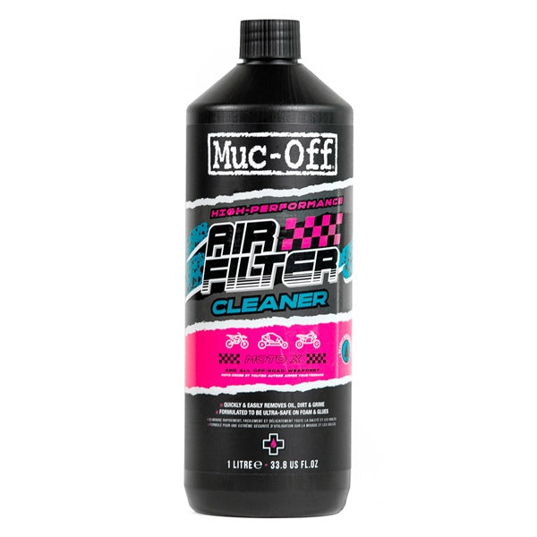 MUC-OFF CLEANER AIR FILTER MOTORCYCLE 1L MUCOFF 20213US