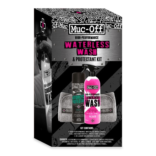 MUC-OFF WATERLESS WASH & PROTECTANT KIT MUC-OFF 20029US
