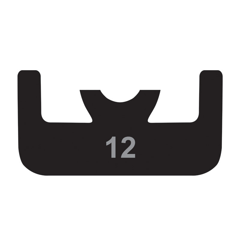 ITL SLIDER - PROFILE 12 YAMAHA 55.00 IN - BLK 18512560