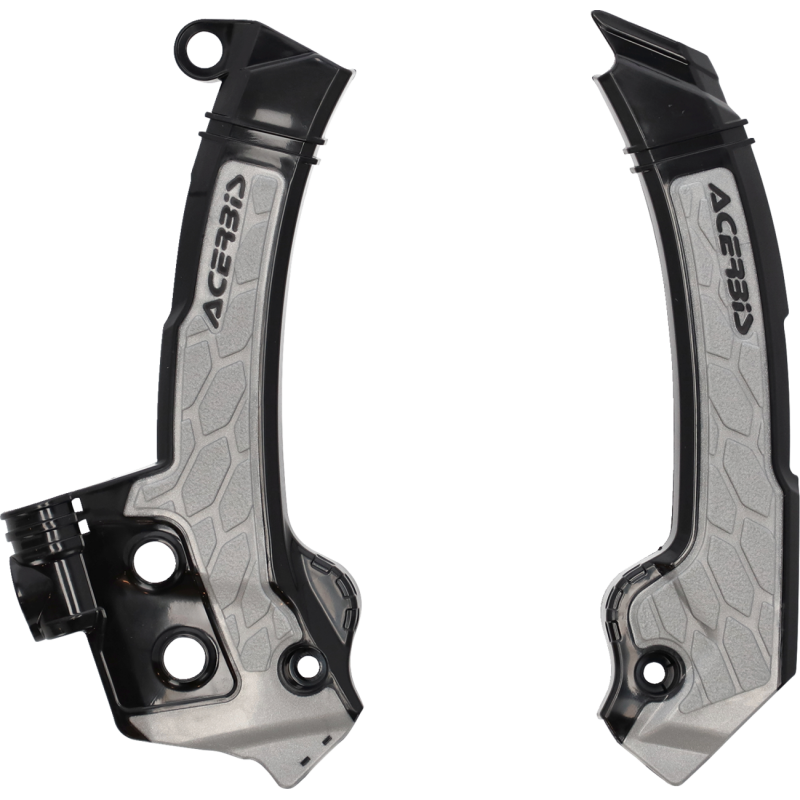 ACERBIS FRAME GUARDS- BLACK/GRAY-X-GRIP FC250-450:23, FX350/450:23, 2979601001