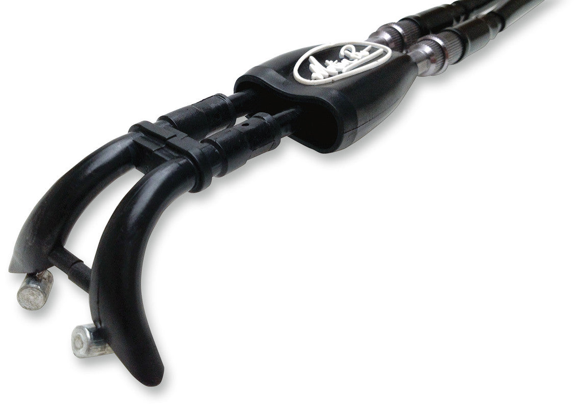 MOTION PRO THROTTLE CABLE PUSH-PULL BLACK VINYL SET REV 2 01-1289