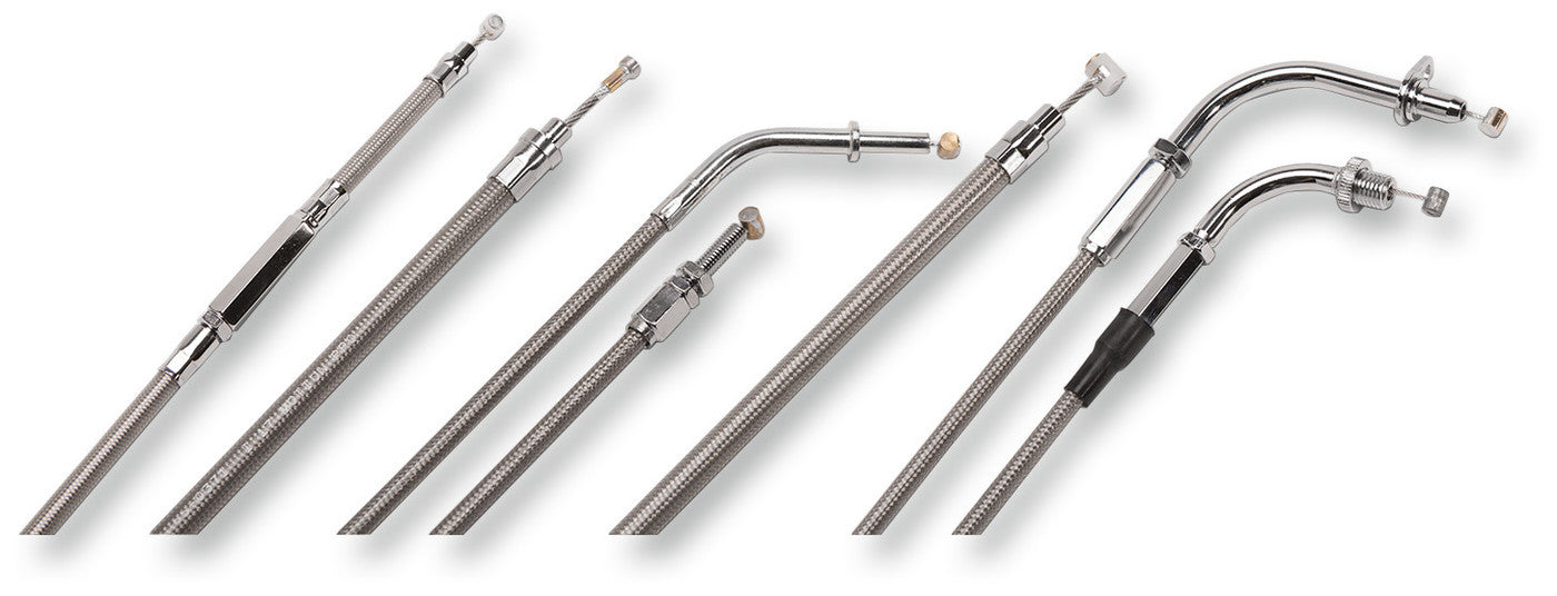 MOTION PRO THROTTLE CABLE CLEAR ARMOUR COATED 66-0395