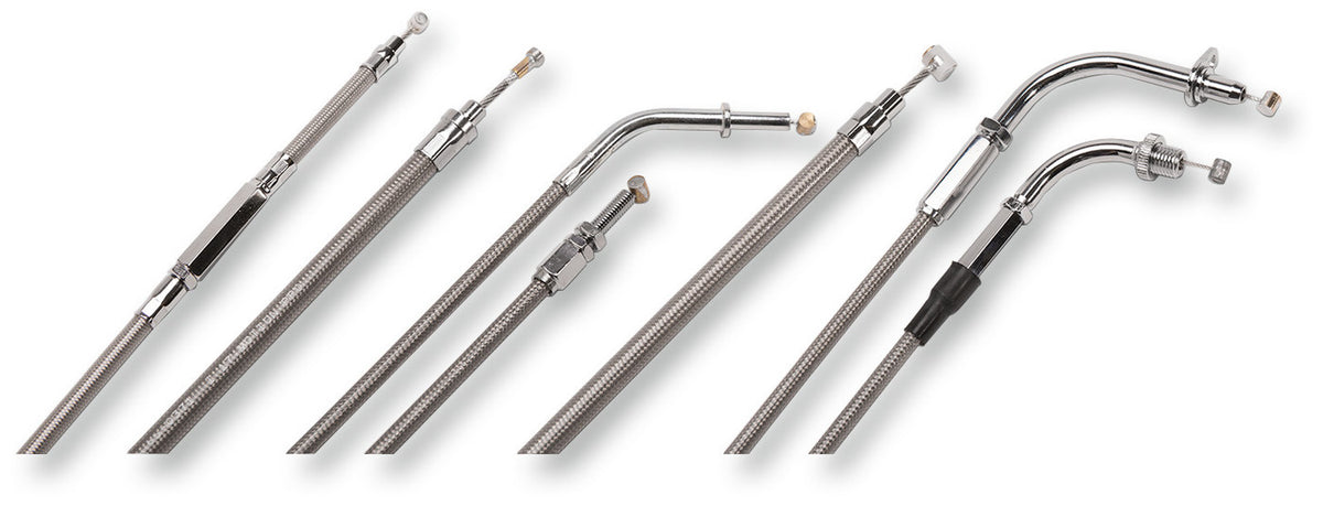 MOTION PRO THROTTLE CABLE CLEAR ARMOUR COATED 66-0399