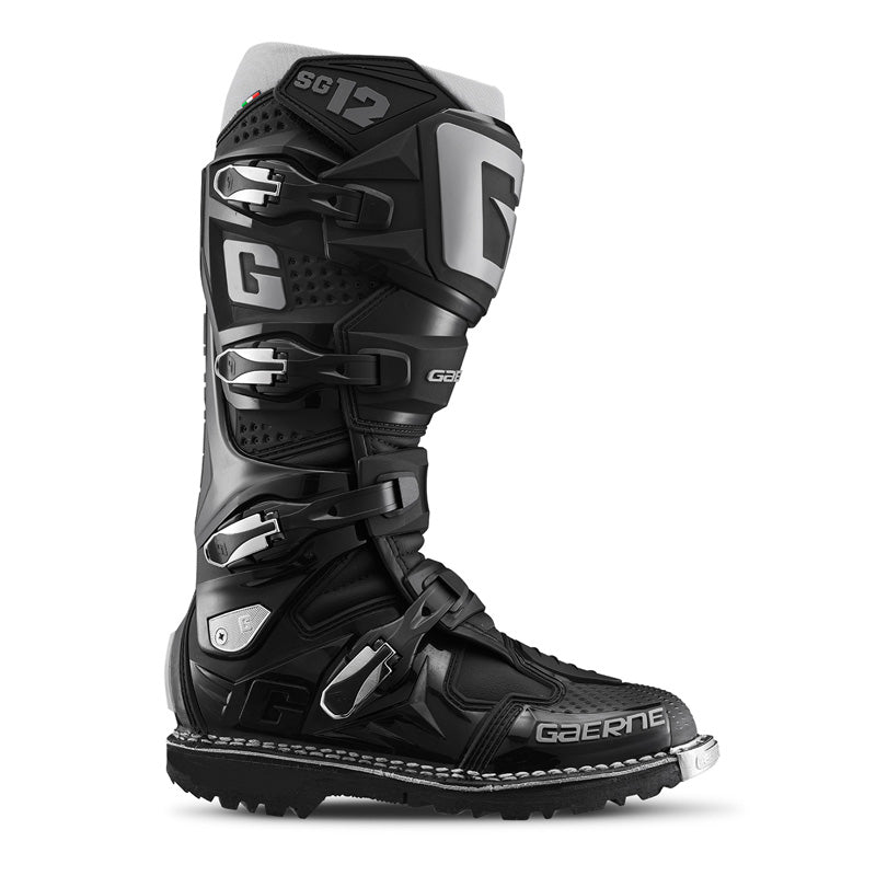 GAERNE GAERNE MX SG-12/BLACK ENDURO SOLE SIZE: 46 2177-071-46
