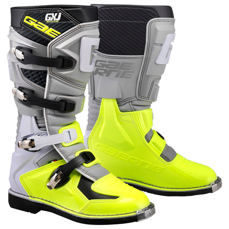 GAERNE GAERNE MX KID GX-J/GREY/YELLOW FLUO SIZE: 37 2169-009-37